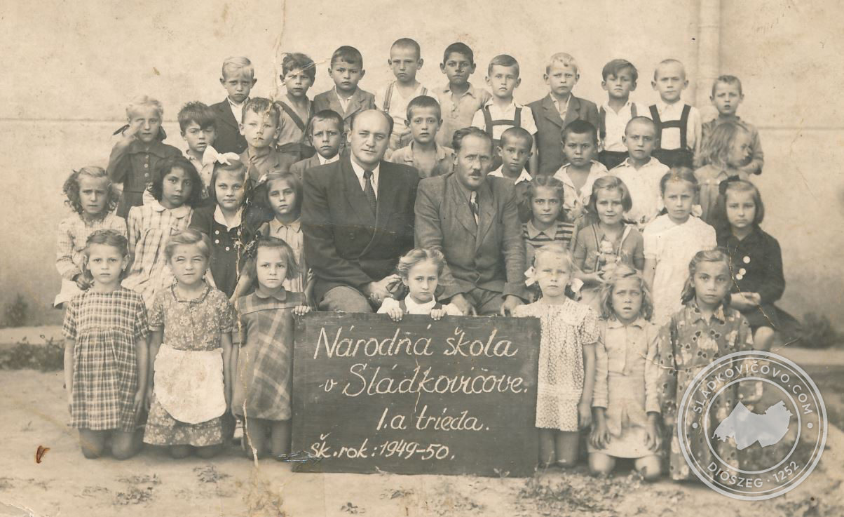 Národná škola 1949-50 1.A