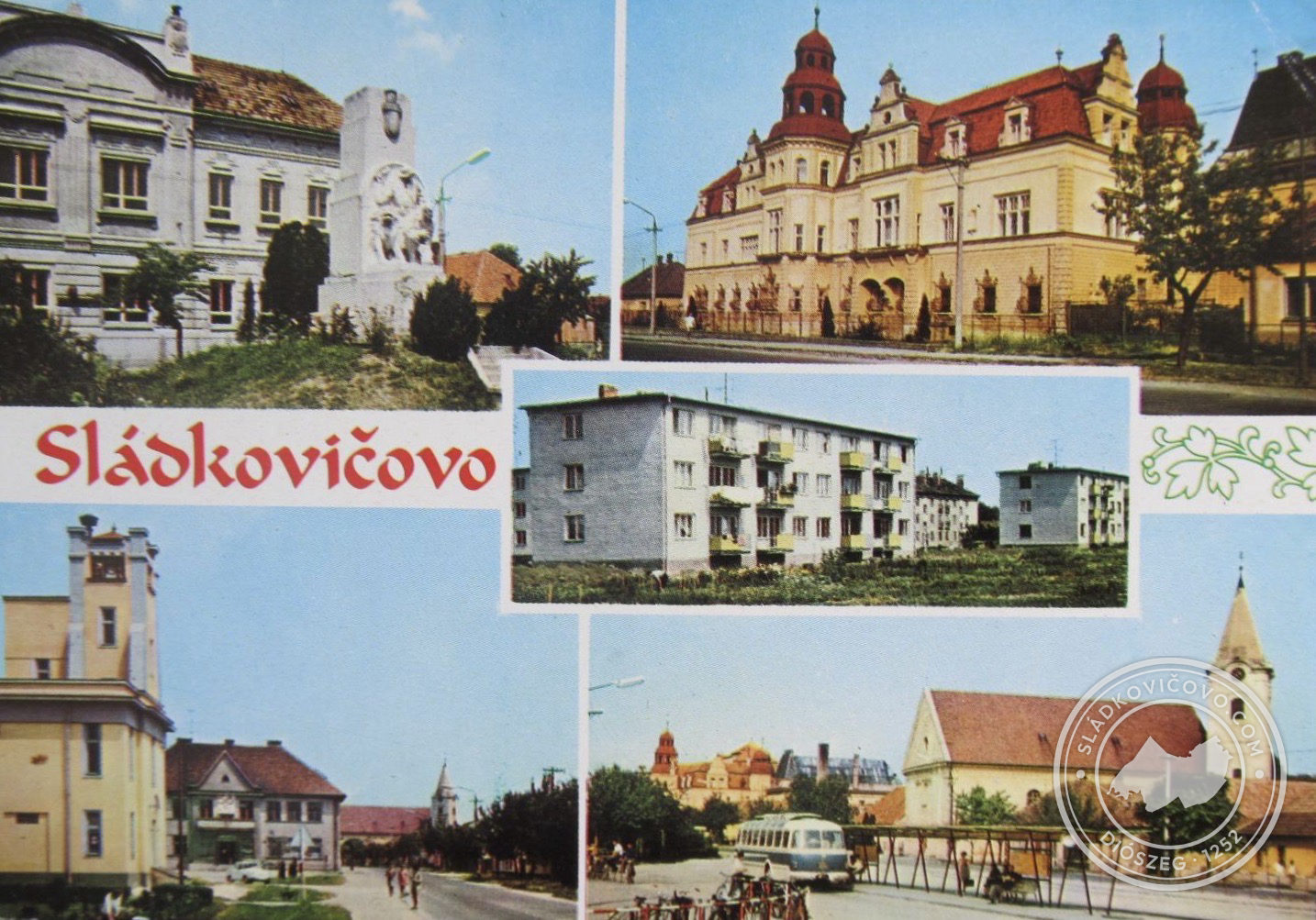 Diószegi képeslap 1974-ből.