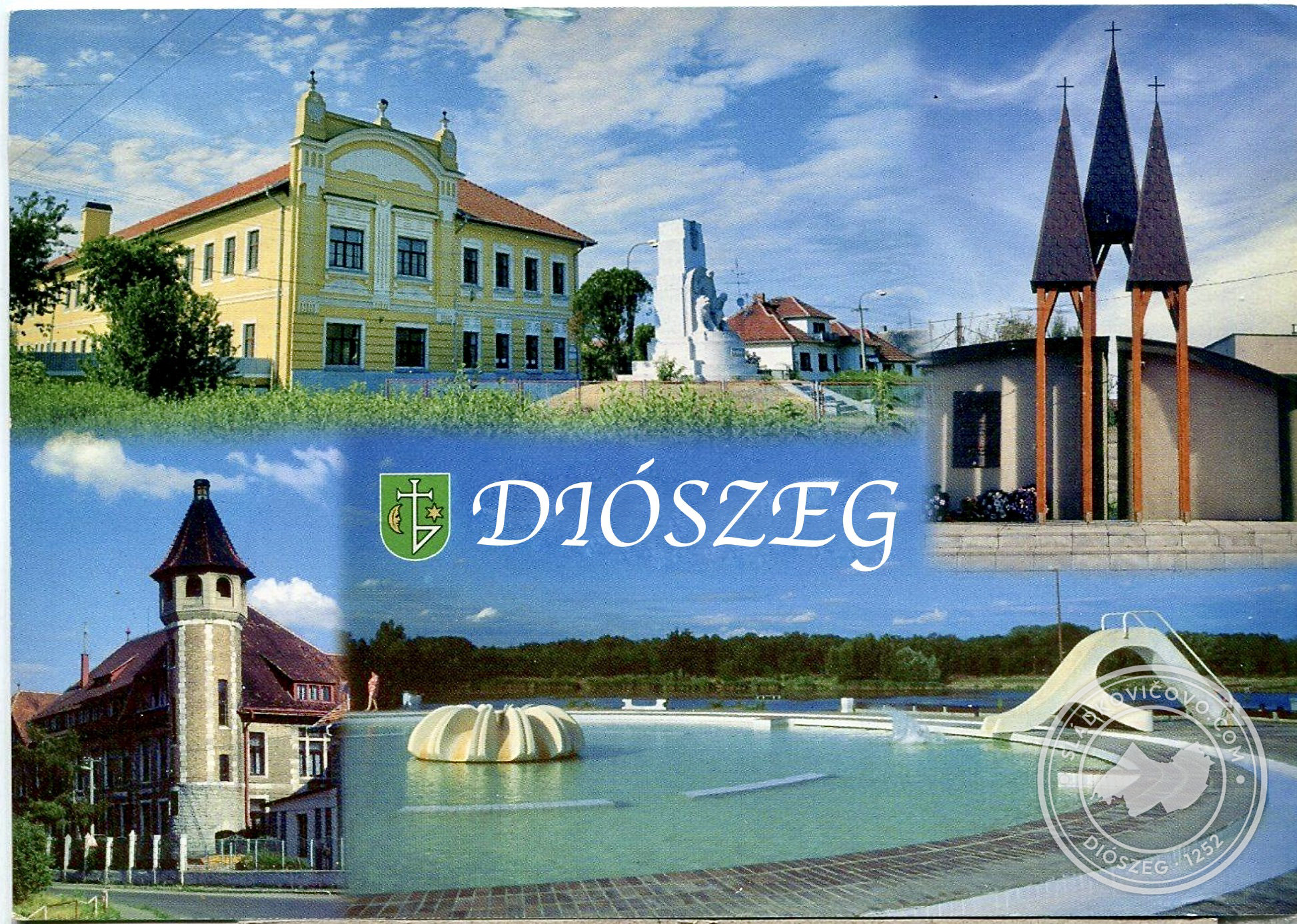 Szép képeslap a 20. század végéről.