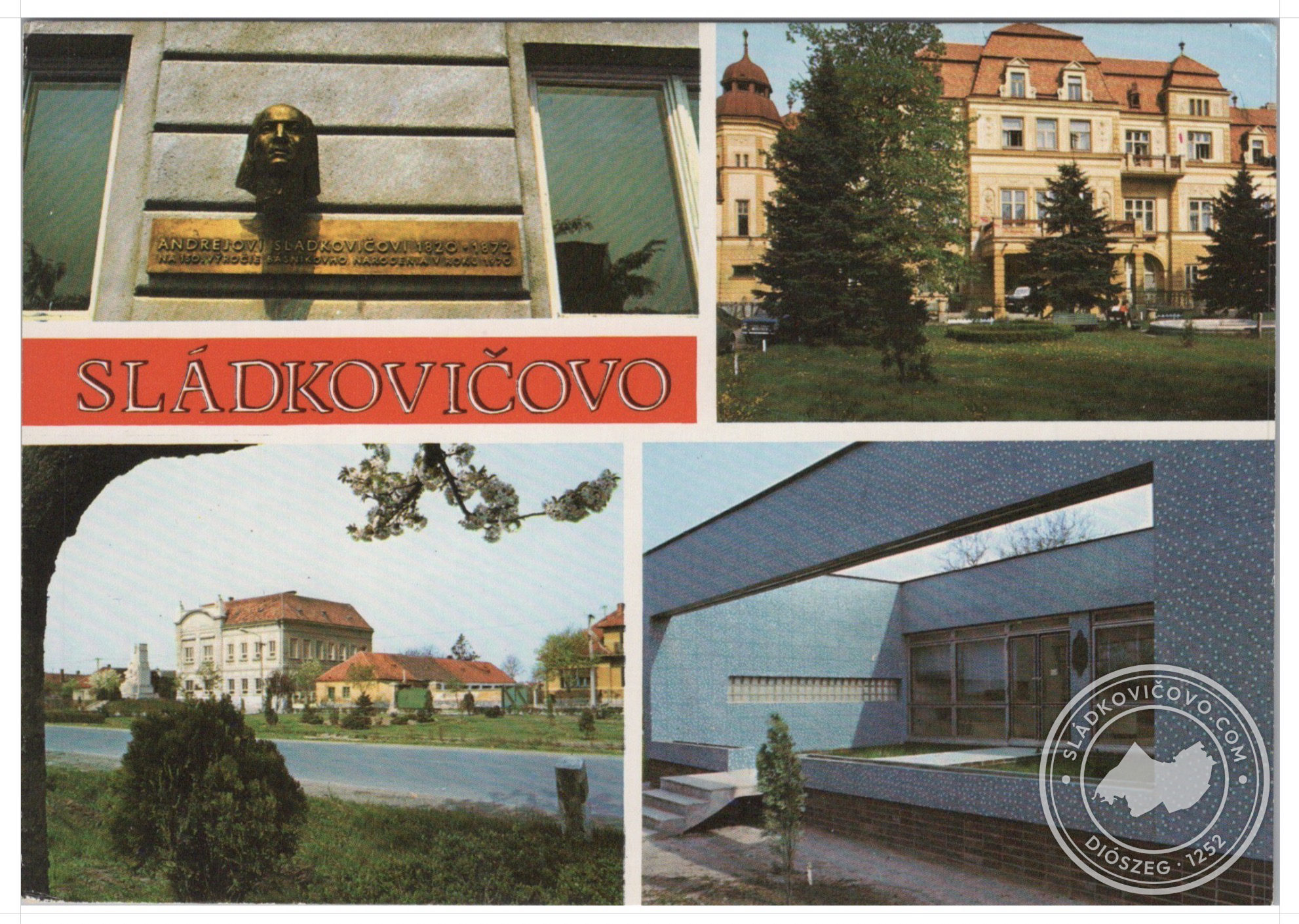 Szép képeslap a múlt század második feléből.