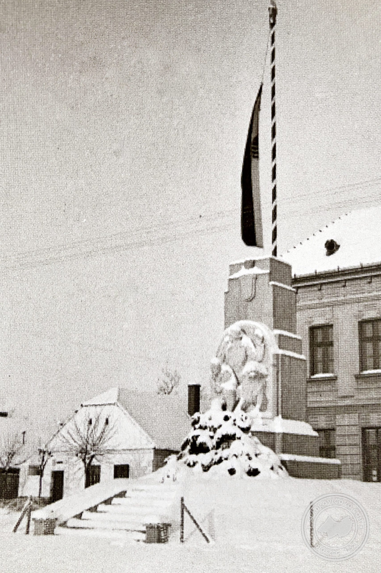Zimná fotografia z roku 1943.